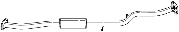 Centre Muffler (34409)
