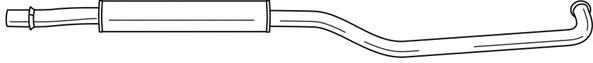 Front Muffler (45318)