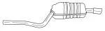 Rear Muffler (10660)