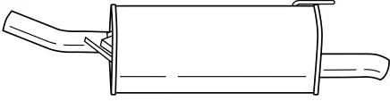 Rear Muffler (40694)