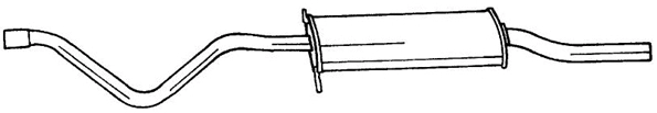 Rear Muffler (60636)