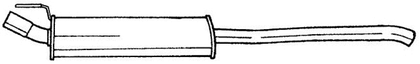 Rear Muffler (60627)