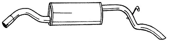 Rear Muffler (25629)
