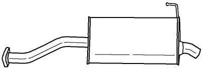 Rear Muffler (23651)