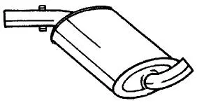 Centre Muffler (60409)