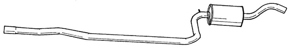 Centre Muffler (25433)