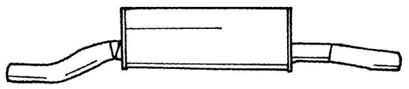 Front Muffler (11300)