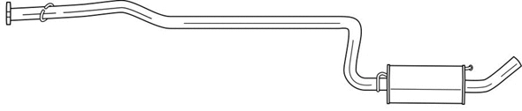 Centre Muffler (26424)