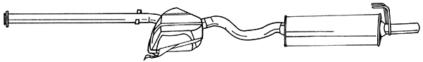 Rear Muffler (18693)