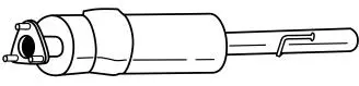 Soot/Particulate Filter, exhaust system (12348)