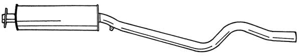 Centre Muffler (40425)