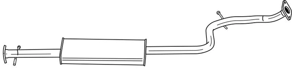 Centre Muffler (24402)