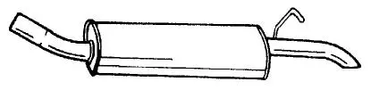 Rear Muffler (25625)