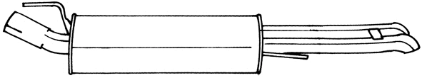Rear Muffler (60655)