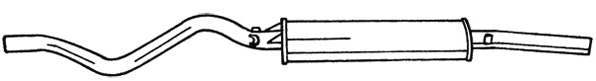 Rear Muffler (60603)