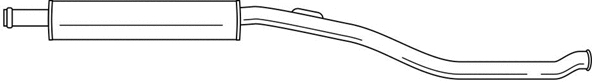 Centre Muffler (45420)