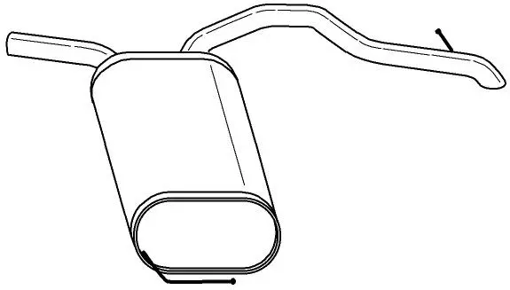 Rear Muffler (49649)