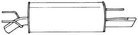 Rear Muffler (40674)
