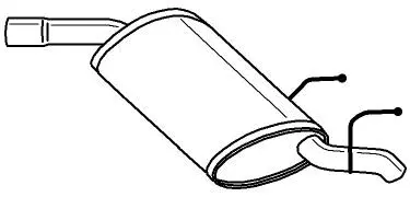 Rear Muffler (41671)