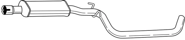 Centre Muffler (60462)