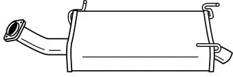 Rear Muffler (38648)