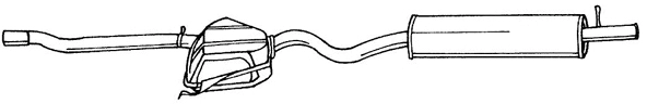 Rear Muffler (12679)