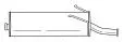 Rear Muffler (20695)