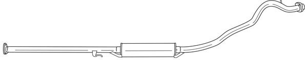 Centre Muffler (23429)