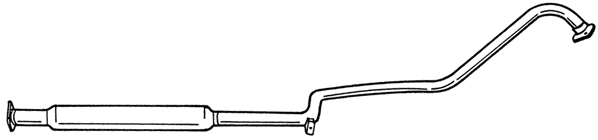 Centre Muffler (38409)