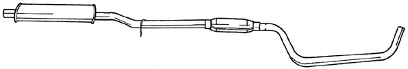 Centre Muffler (53412)