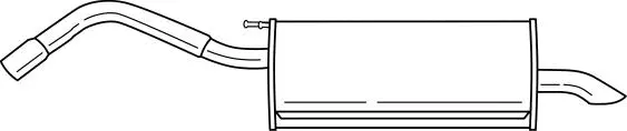 Rear Muffler (26644)