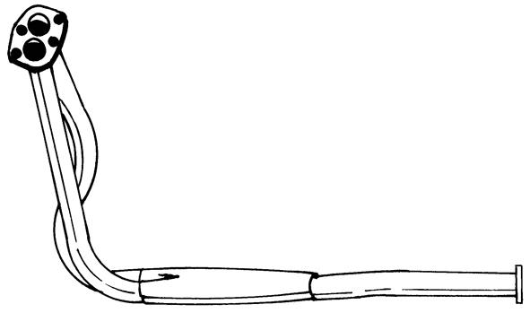 Exhaust Pipe (72106)