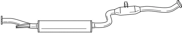 Centre Muffler (53433)