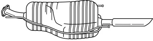 Rear Muffler (41613)