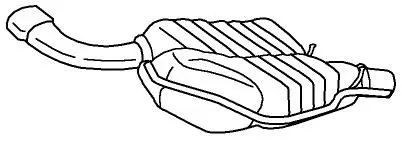 Rear Muffler (18692)