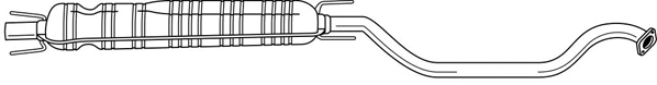 Centre Muffler (40484)