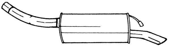 Rear Muffler (25669)