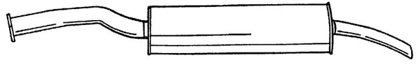 Rear Muffler (16624)