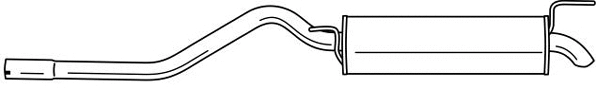 Rear Muffler (22627)
