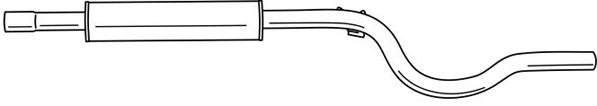 Centre Muffler (22412)