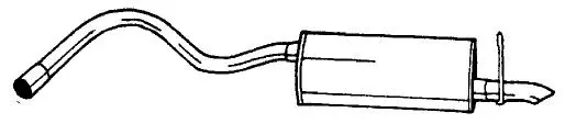 Rear Muffler (25654)
