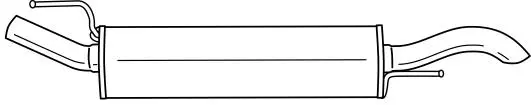 Rear Muffler (60674)