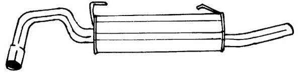 Rear Muffler (53620)