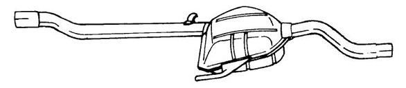 Centre Muffler (12464)