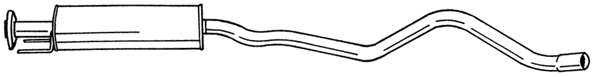 Centre Muffler (40443)