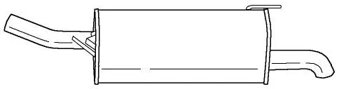 Rear Muffler (40606)