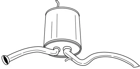 Rear Muffler (46605)