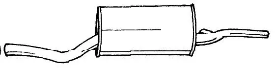Rear Muffler (12616)