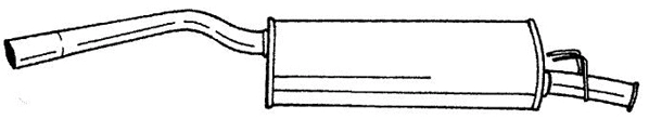 Rear Muffler (50607)