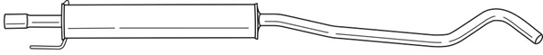 Centre Muffler (41421)